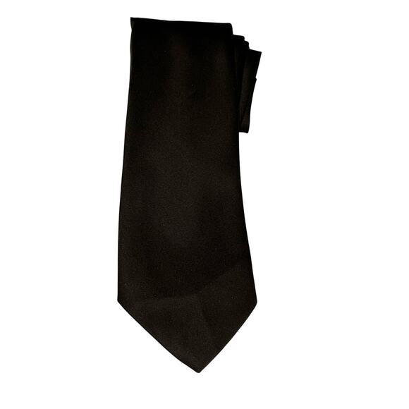 CLASSIC BROWN TIE STYLISH MEN ACCESSORY TREVIRA POLYESTER - Picture 1 of 2